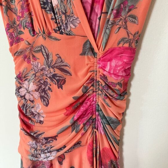 NWT Maeve Simone Floral Midi Dress S Small - Picture 4 of 6
